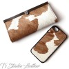 Hair On Cowhide Leather Women's Wallet