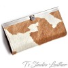 Hair On Cowhide Leather Women's Wallet