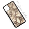 Python Snakeskin Cowhide Leather Women's Wallet