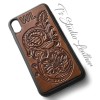 Custom Personalized Hand Tooled Western Style Leather Phone Case - Gift Idea