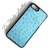 Ostrich Leather iPhone Case - Genuine Cowhide Emu Embossed Print