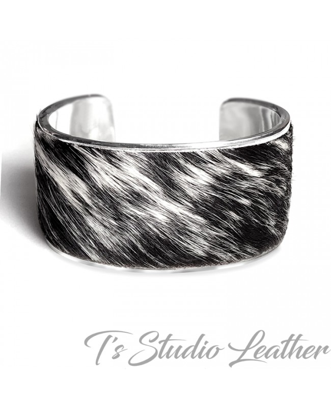 Cowhide deals cuff bracelet