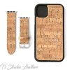 Metallic Flecked Cork Phone Case and Watch Band