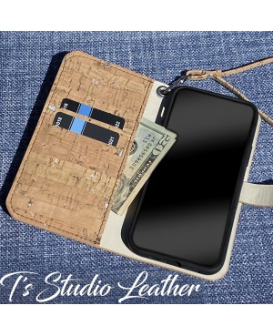 Cork Wallet Style Phone Case