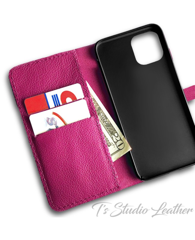 Boho style hand tooled leather universal phone wallet – Theshoroom