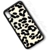 Black & White Dalmation Print Hair On Cowhide Leather Phone Case