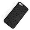 Ostrich Leather iPhone Case - Genuine Cowhide Emu Embossed Print