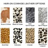 Hair On Leather Cowhide Phone Case and Watch band