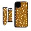 Axis Deer Hair On Cowhide Leather Phone Case