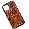 Hand Tooled Leather Phone Case and Watch band