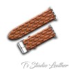 Hand Tooled Leather Phone Case and Watch band