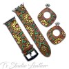Sunflower Tooled Leather Phone Case and Watch band