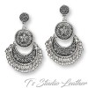 Antique Silver Dangle Earrings