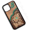 Custom Tooled Leather Phone Case and Watch band
