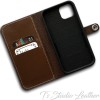 Western Hand Tooled Floral Leather Phone Case