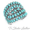 Western Style Turquoise Earrings