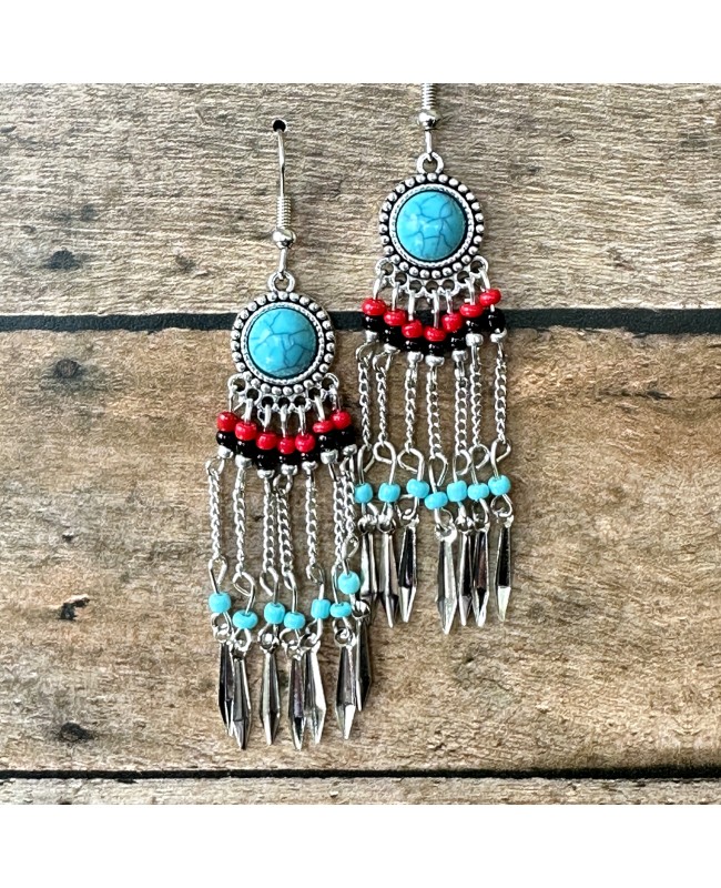 Monague Native Crafts - Dream Catcher Earrings – SaskMade Marketplace