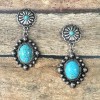 Silver and Turquoise Apple Watch Band Bracelet