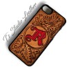 Custom Logo or Brand Hand Tooled Leather Phone Case