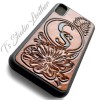 Your Logo or Brand - Tooled Leather Phone Case