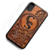 Custom Logo or Brand Hand Tooled Leather Phone Case