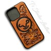 Your Logo or Brand - Tooled Leather Phone Case
