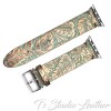 Turquoise Copper Leather Phone Case and Watch band