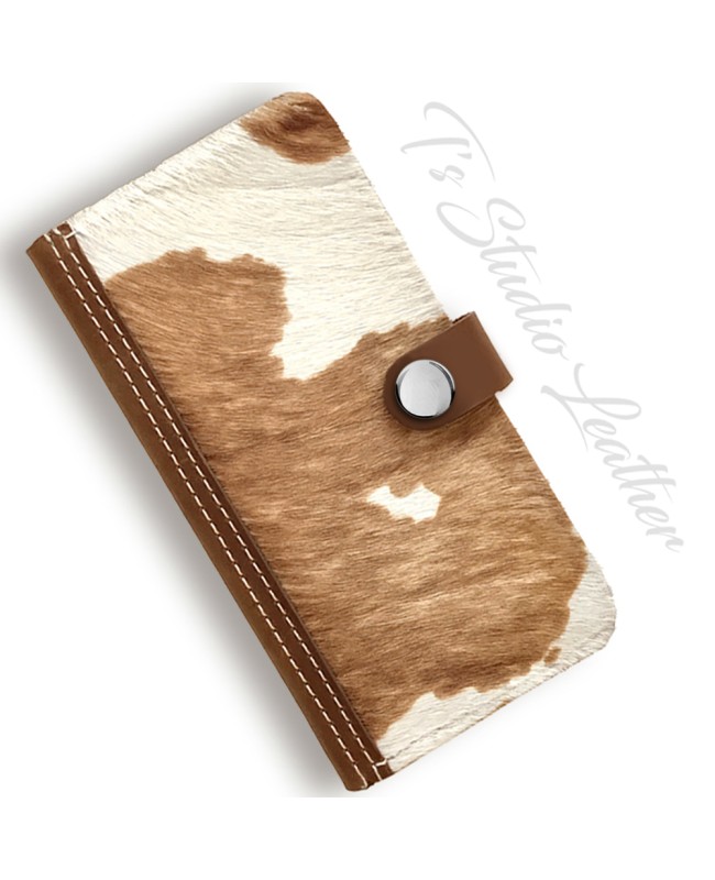 Hair On Cowhide Leather Wallet Phone Case Hair On Cowhide Leather Wallet Phone Case