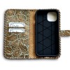 Ts Studio Leather Western Turquoise Floral Wallet Phone Case