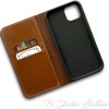 Saddle Tan Hand Tooled Floral Leather Phone Case