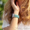 Turquoise Stone Apple Watch Band